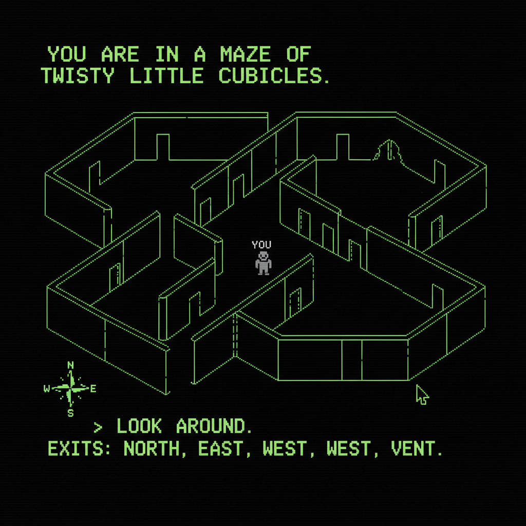 A Maze of Twisty Little Cubicles