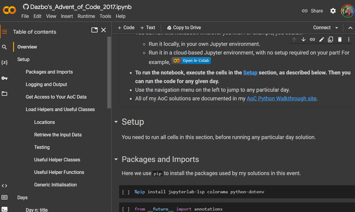 2017 Jupyter Notebook in Colab