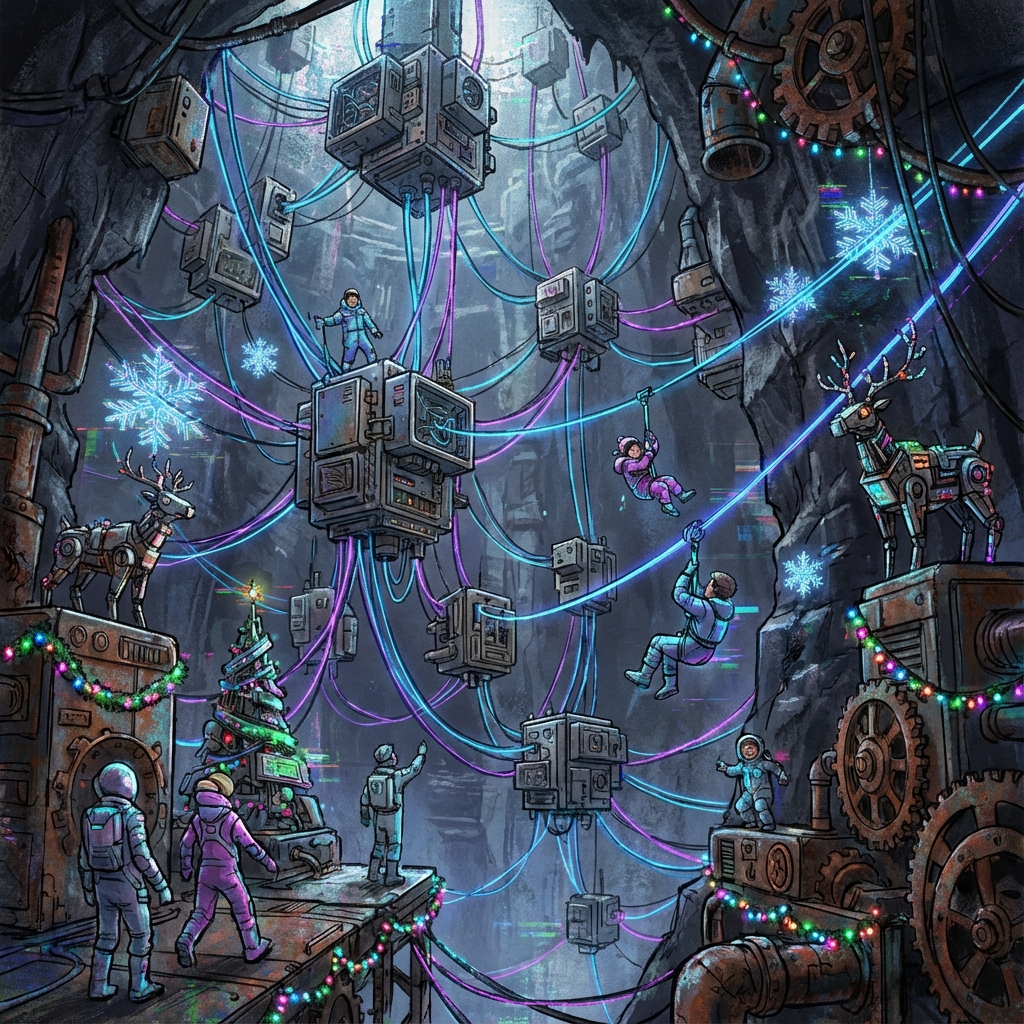 Cyberpunk Junction Box Playground