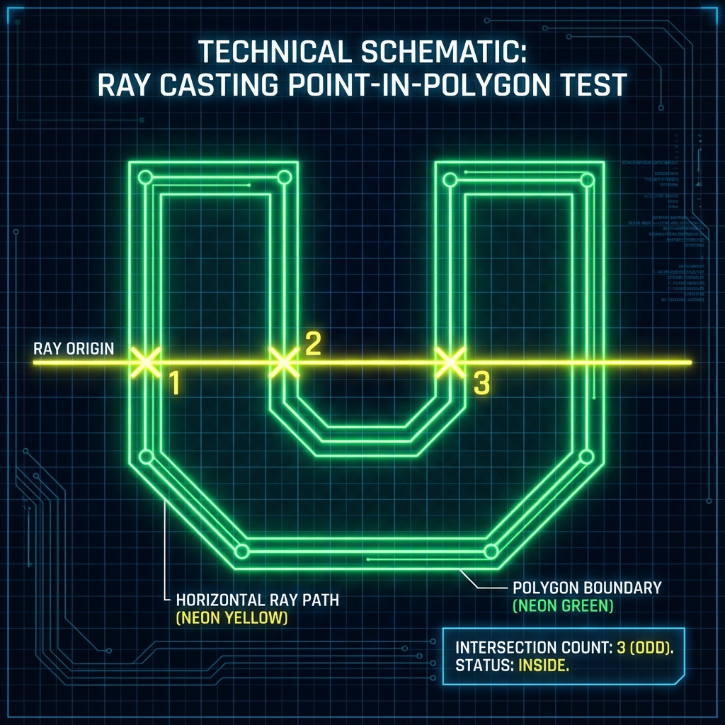 Ray Casting Polygon